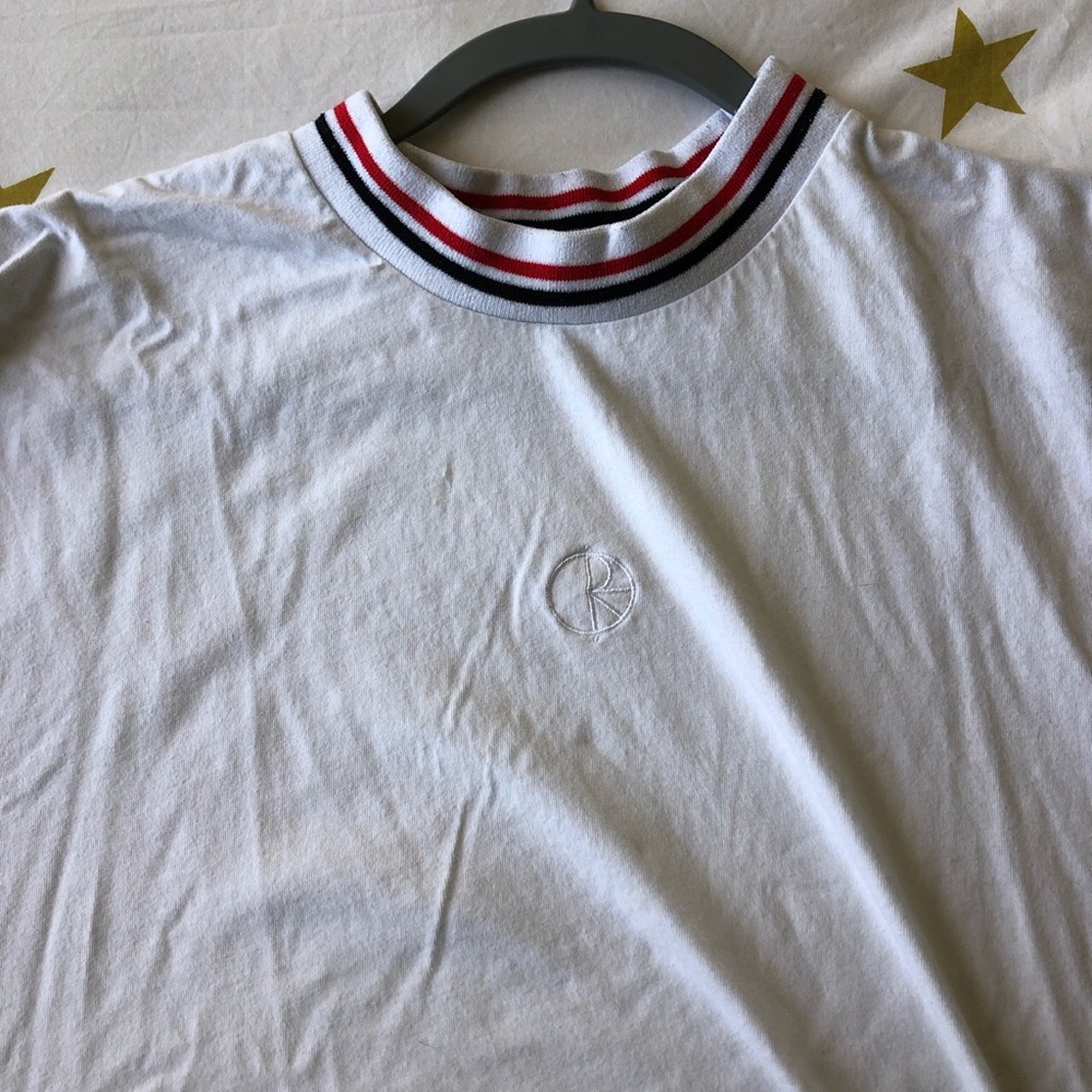 Mid-Rise Collared Shirt!